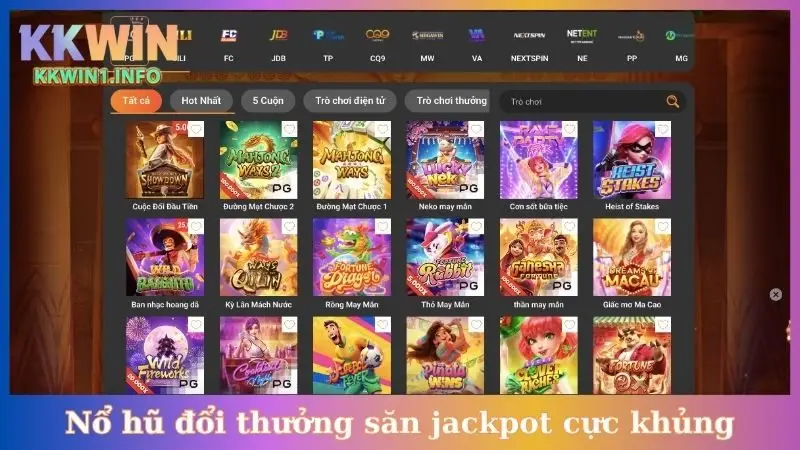 Nổ hũ đổi thưởng săn jackpot cực khủng