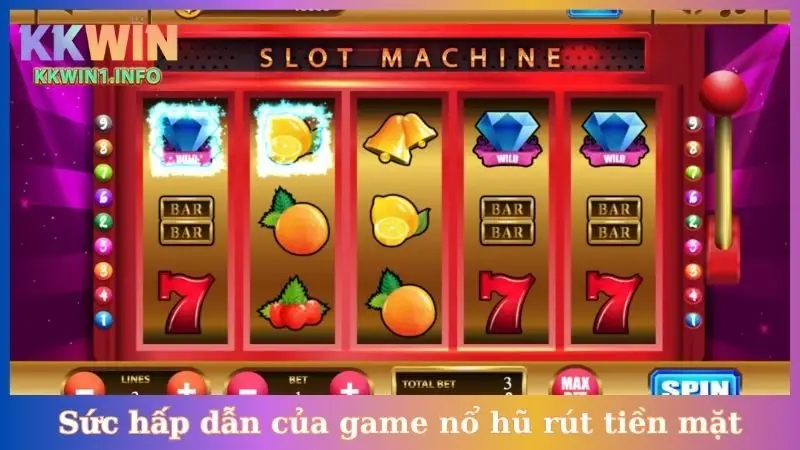 Sức hấp dẫn khó chối từ của game nổ hũ rút tiền mặt